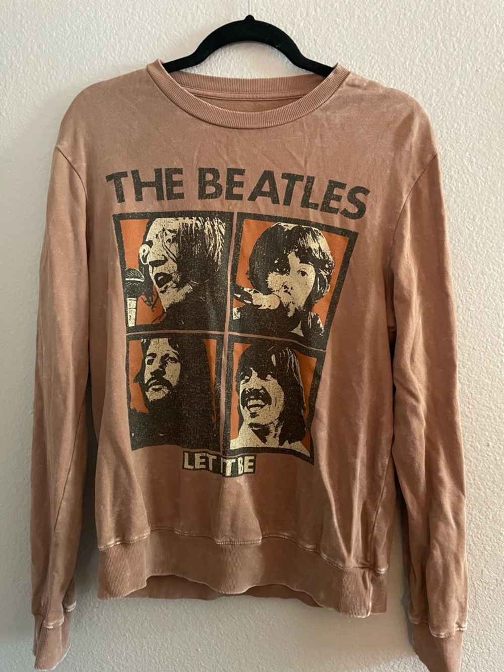 The Beatles Graphic Crewneck Sweatshirt